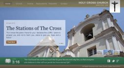 Holy Cross Church Web Design